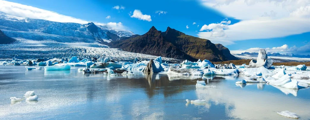 La lagune glaciaire Fjallsarlon du Vatnajökull