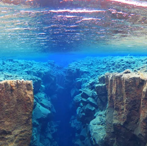 La faille de Silfra dans le parc Thingvellir