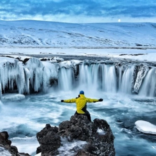 Godafoss sous la glace
