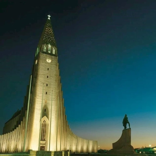Eglise Hallgrimskirkja à Reykjavik