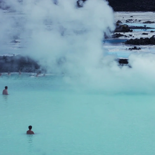 Le spa géothermique du Blue Lagoon