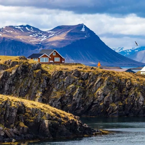 Les alentours du village de Stykkisholmur