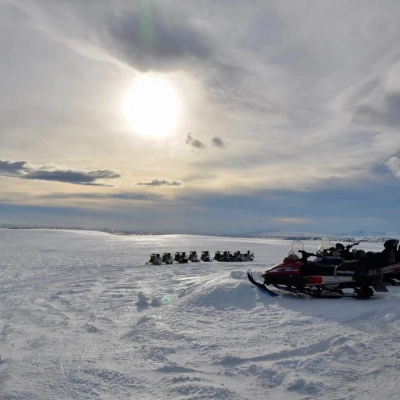 Le glacier Langjökull en Islande