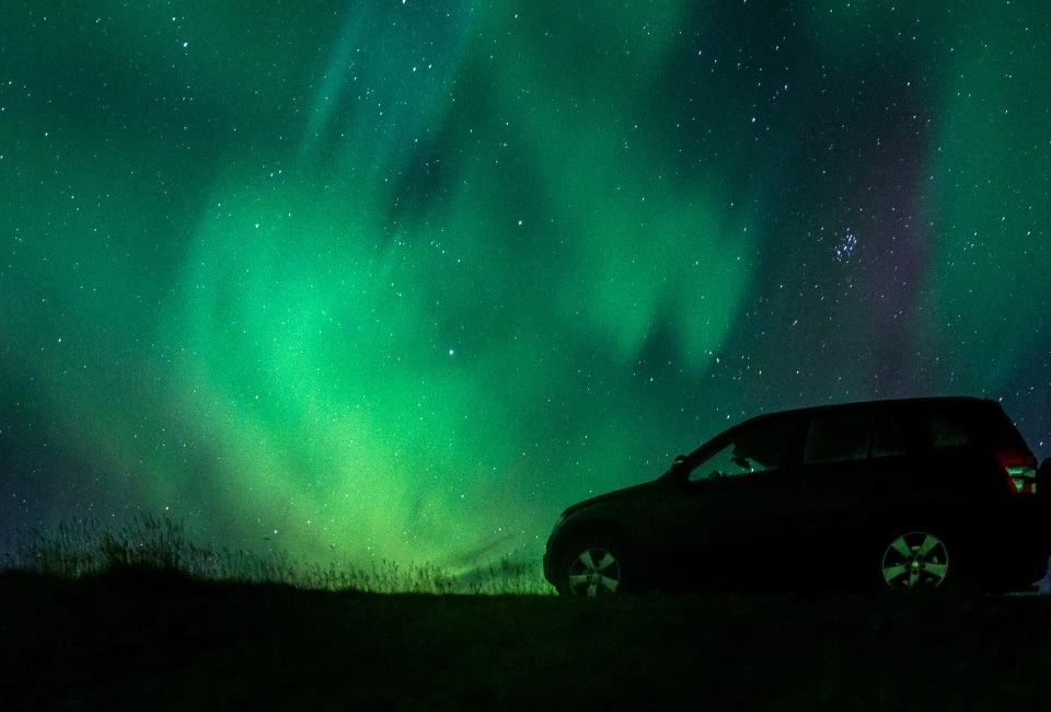 A la conquête des aurores boréales en Islande sauvage