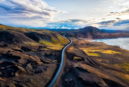 Les musts de l'Islande à travers les hautes terres