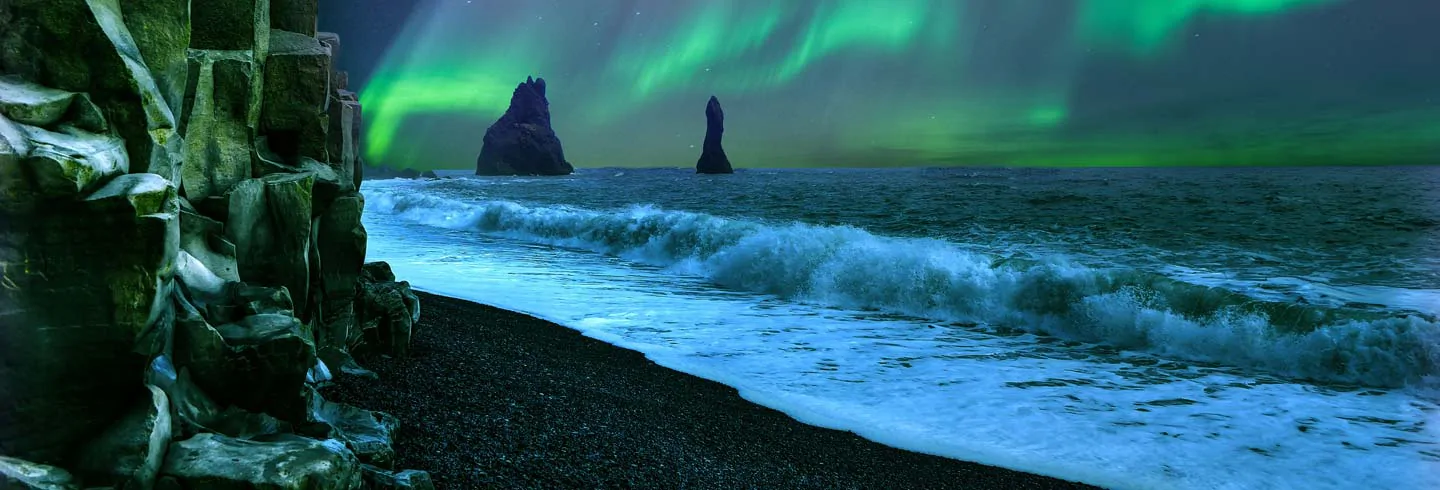 Le grand tour de l'Islande sous les aurores boréales