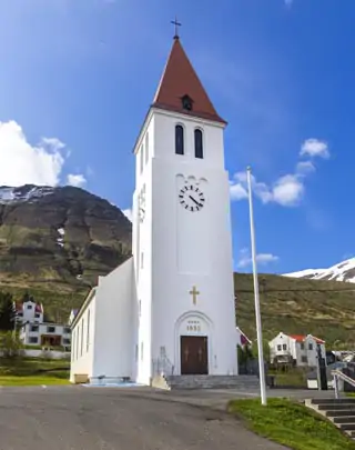 L'église de Siglufjordur
