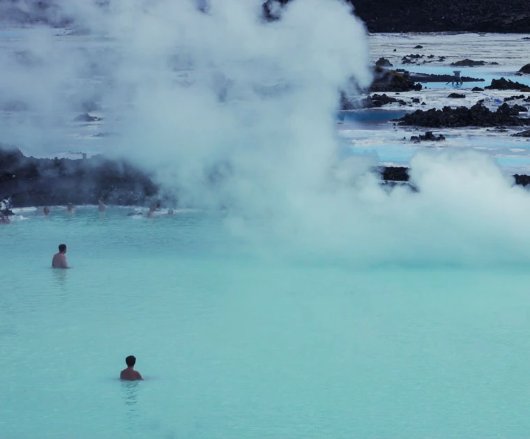 Le spa géothermique du Blue Lagoon