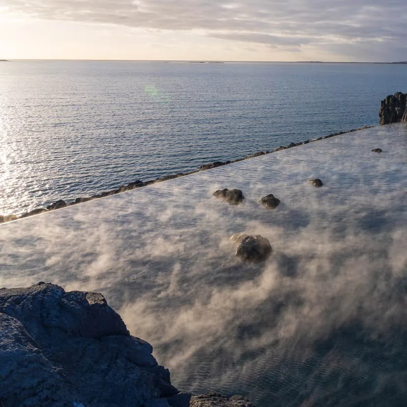 Le Sky Lagoon en Islande