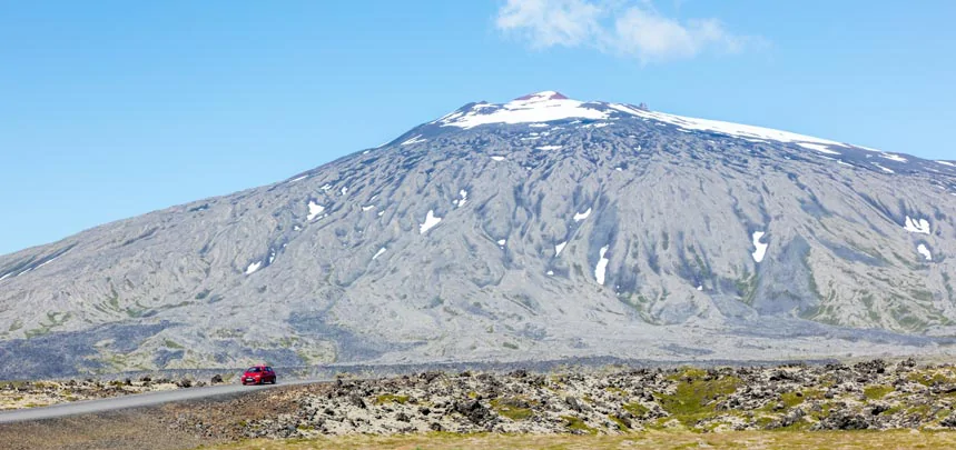 Le stratovolcan Snaefellsjökull