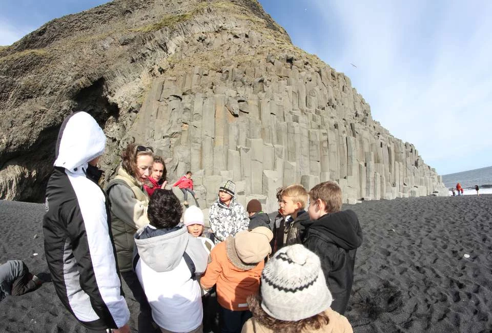 Apprentis géologues en Islande